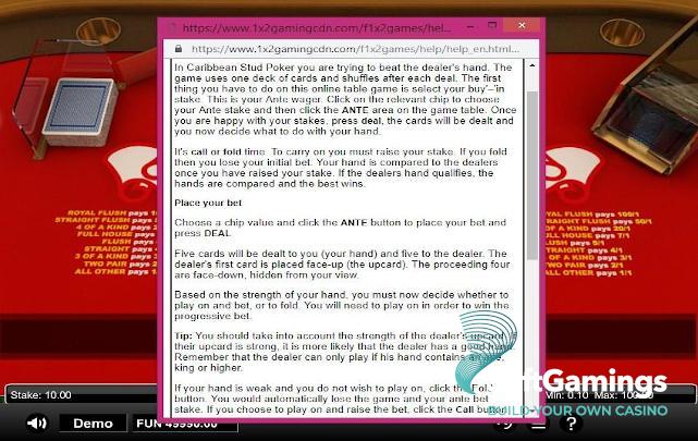 Caribbean Stud Poker