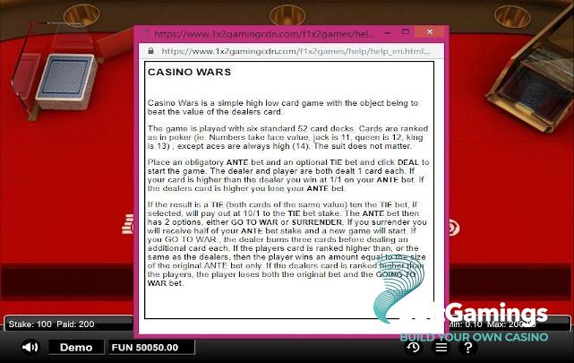 Casino Wars