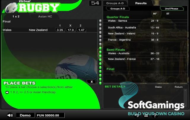 Virtual Rugby