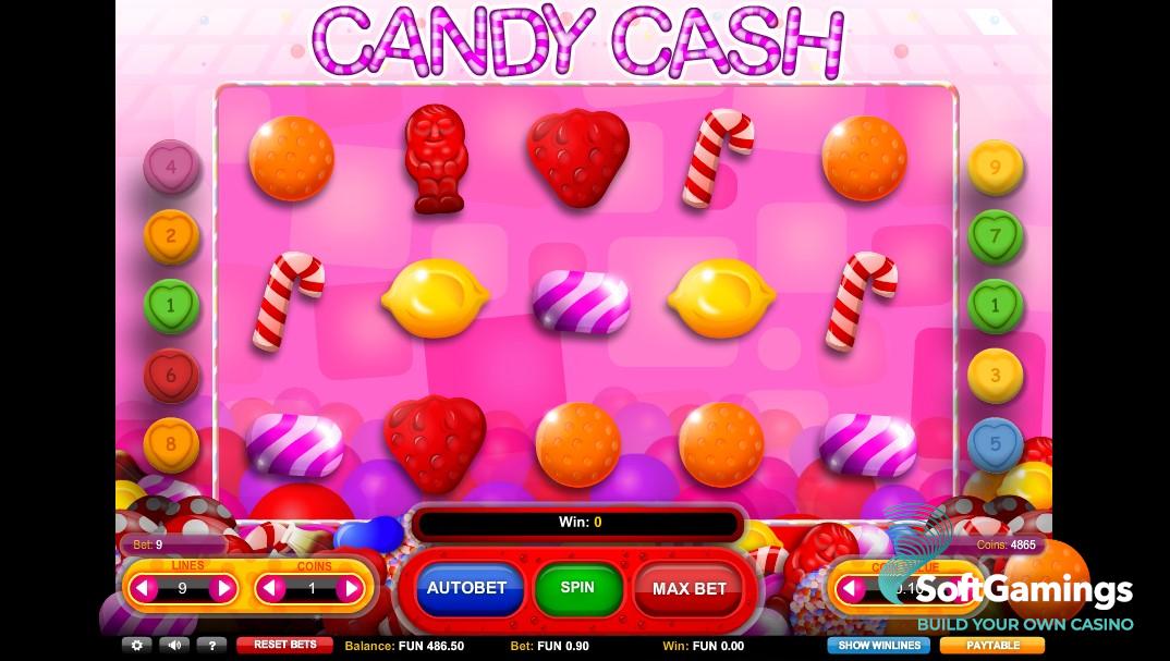 Candy Cash 1x2 Network Games catalogue SoftGamings