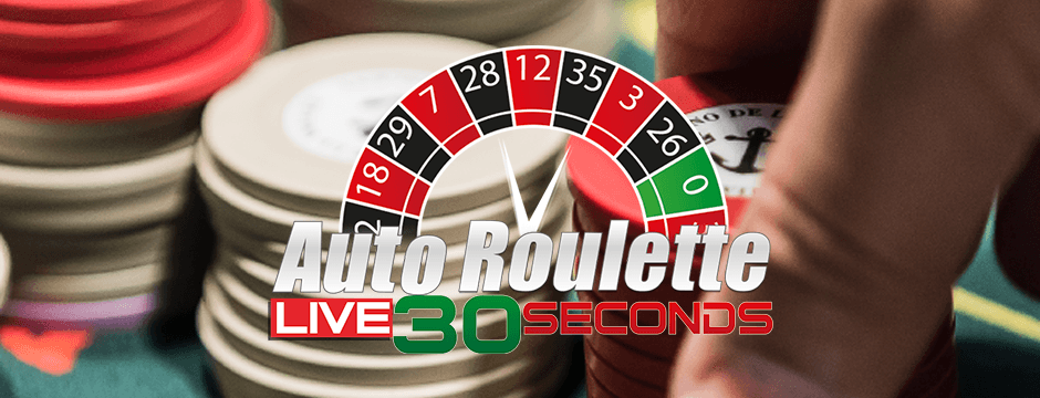 Auto Roulette Live 30 seconds
