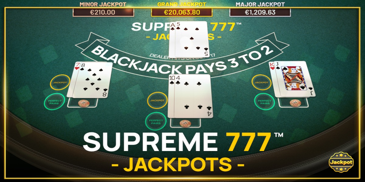 Jackpots en Blackjack Perfect Pairs
