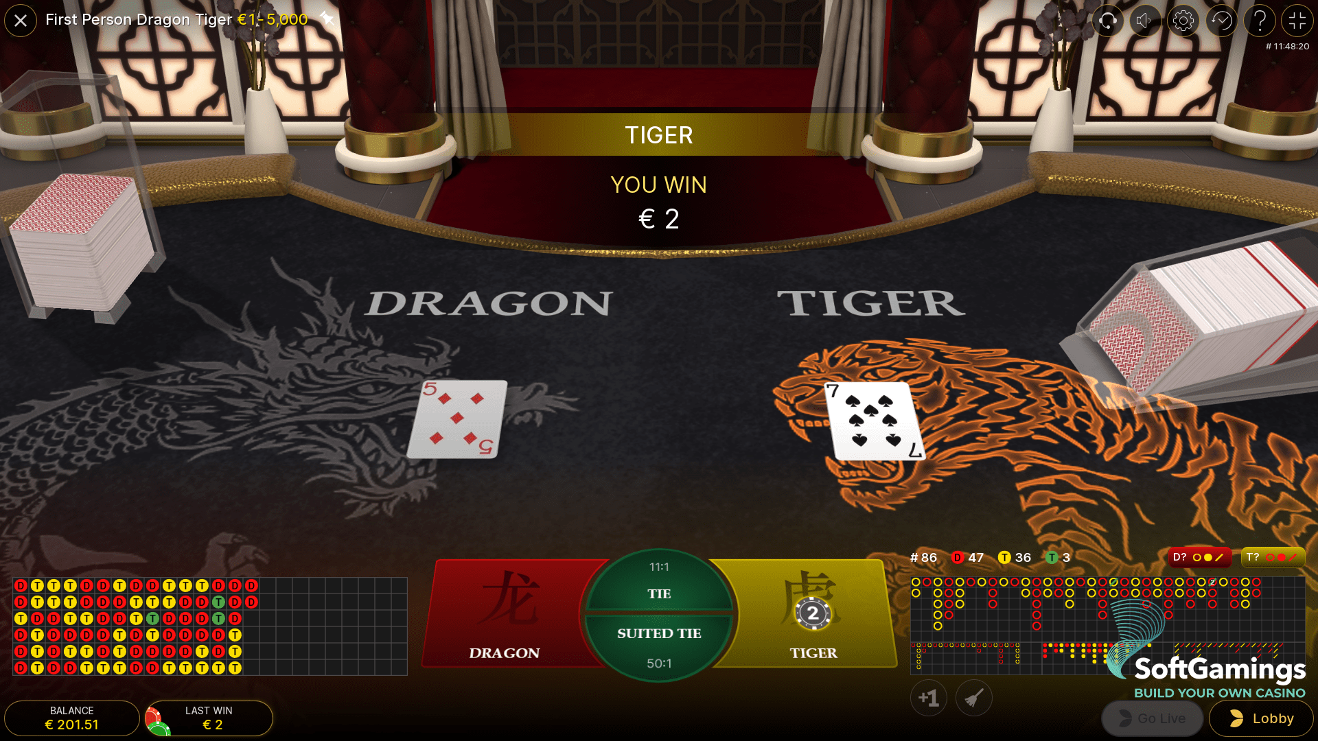 Novo Jogo Pragmático Dragon Tiger Slot