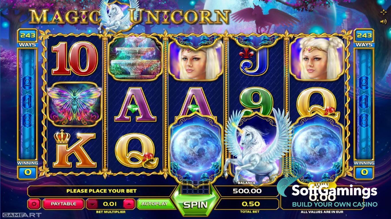 Magic Unicorn - Игры GameArt | SoftGamings