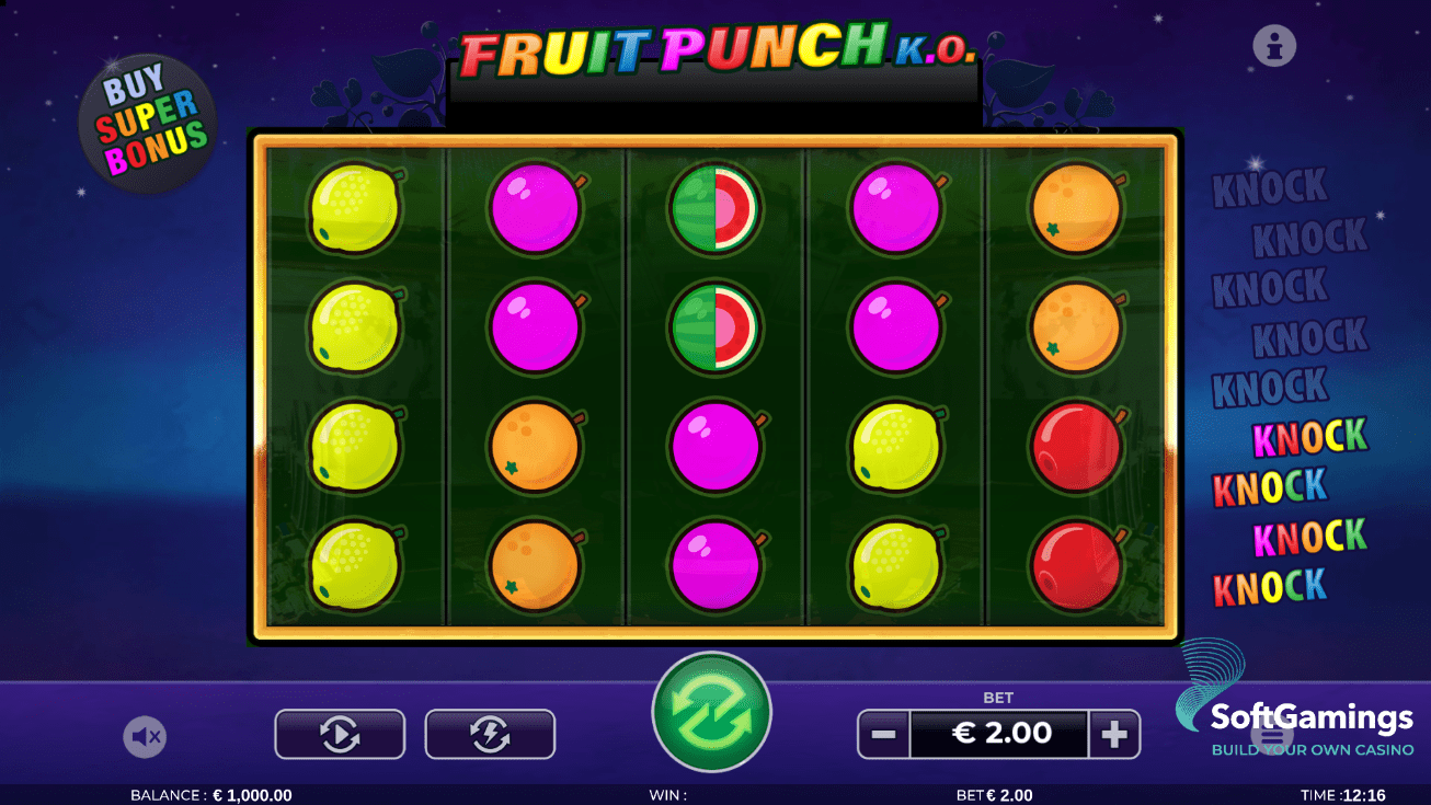 Fruit Punch K.O. - Игры GreenJade | SoftGamings