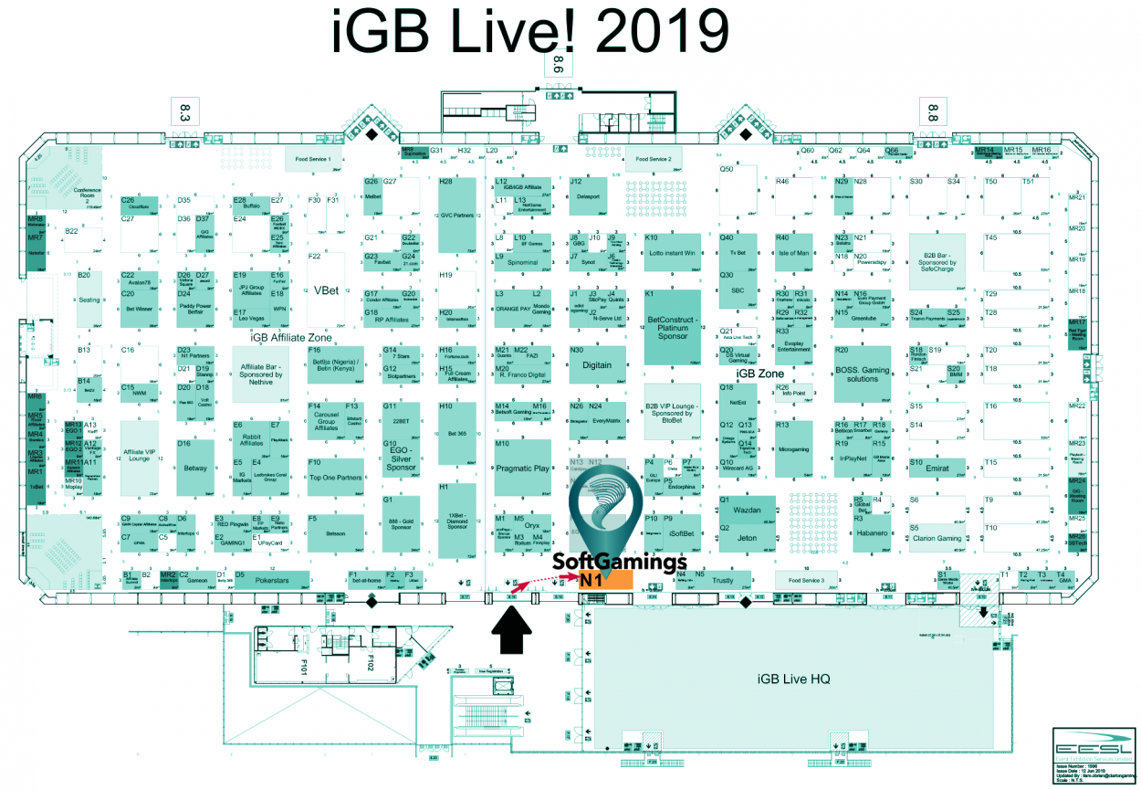 iGB Live! 2019 plan SoftGamings