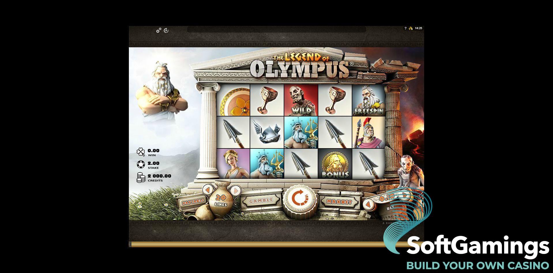 Legend of Olympus - Игры Microgaming | SoftGamings