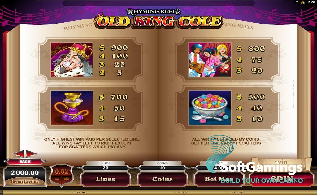 Rhyming Reels Old King Cole