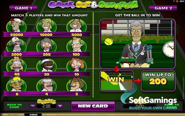 Game Set And Scratch