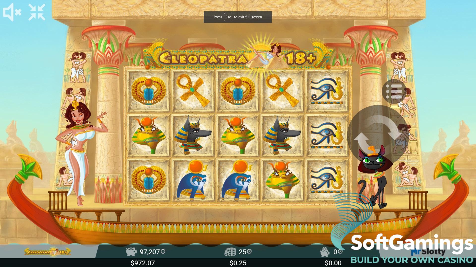 Cleopatra 18+ - Игры MrSlotty | SoftGamings