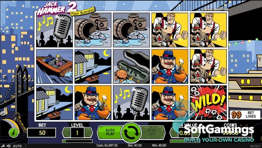 Jack hammer 2 - NetEnt Games catalogue | SoftGamings