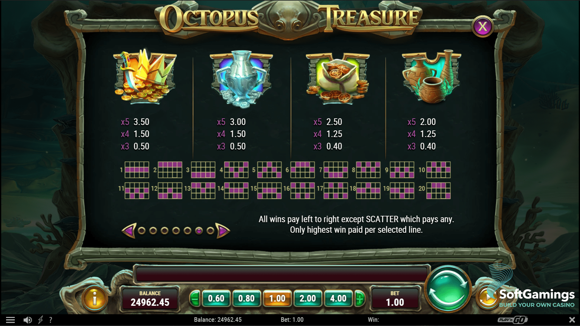 Octopus Treasure