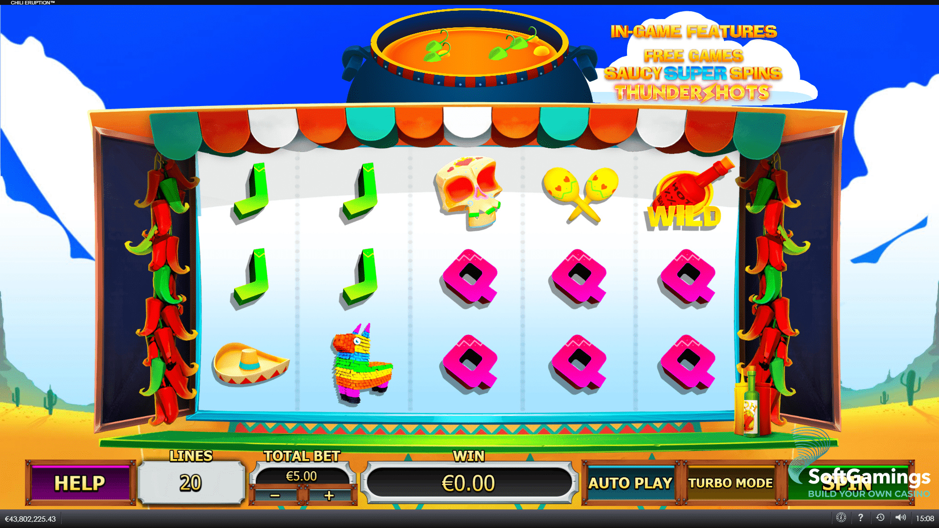 Chili Eruption Thundershots - Игры Playtech | SoftGamings