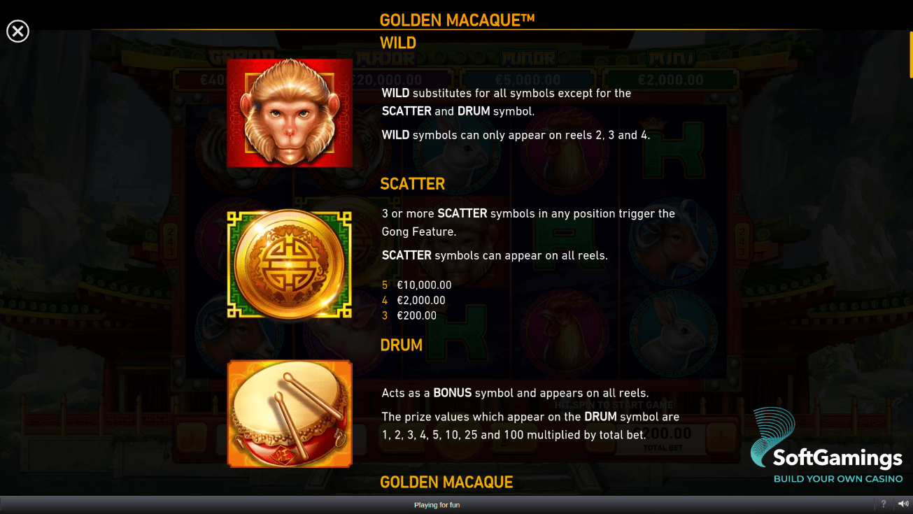 Fire Blaze: Golden Macaque