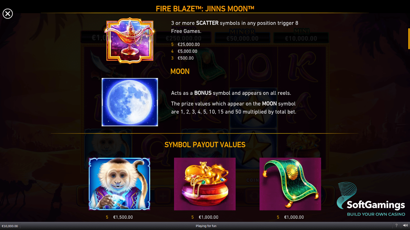 Fire Blaze: Jinns Moon