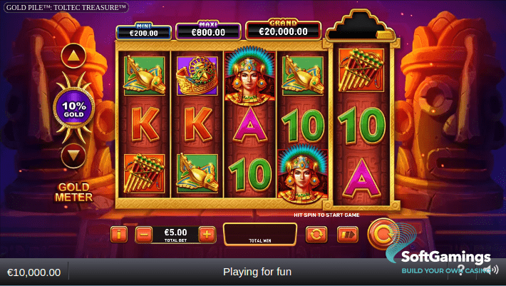 Gold Pile: Toltec Treasure