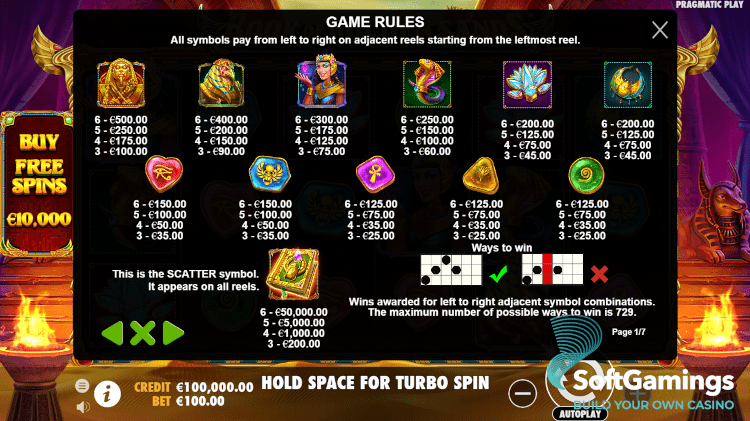 Book of Golden Sands