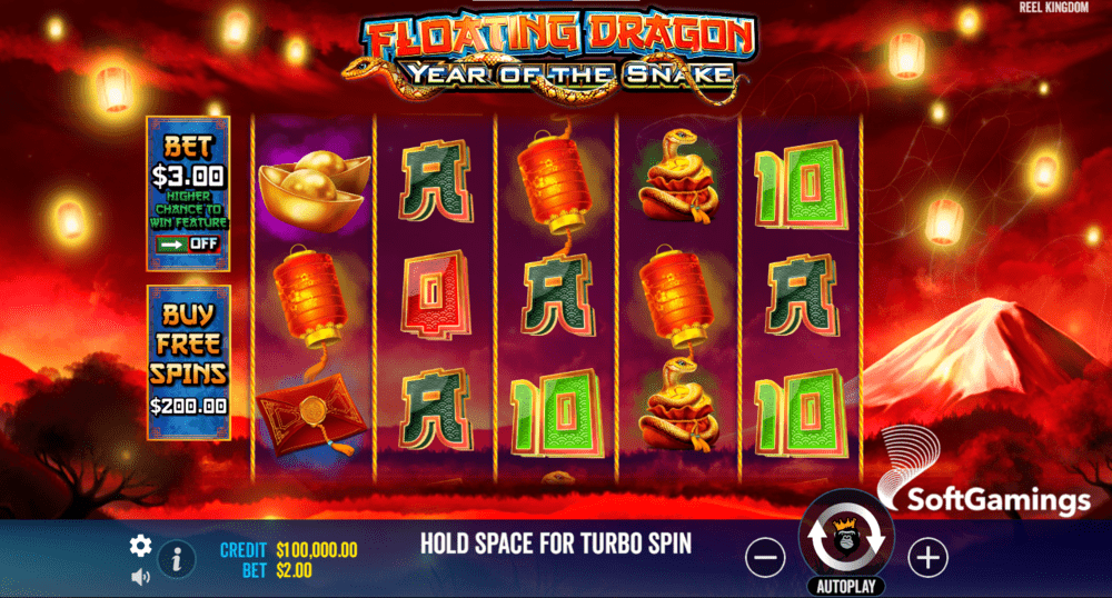 Floating Dragon - Year of the Snake