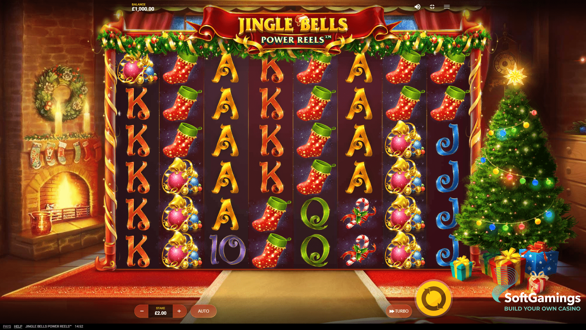 Jingle Bells Power Reels - Games catalogue RedTigerGaming | SoftGamings