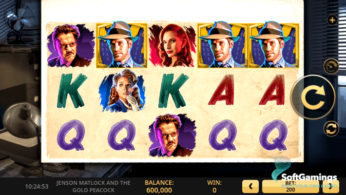 Jenson Matlock and the Gold Peacock