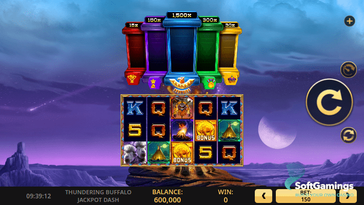 Thundering Buffalo: Jackpot Dash