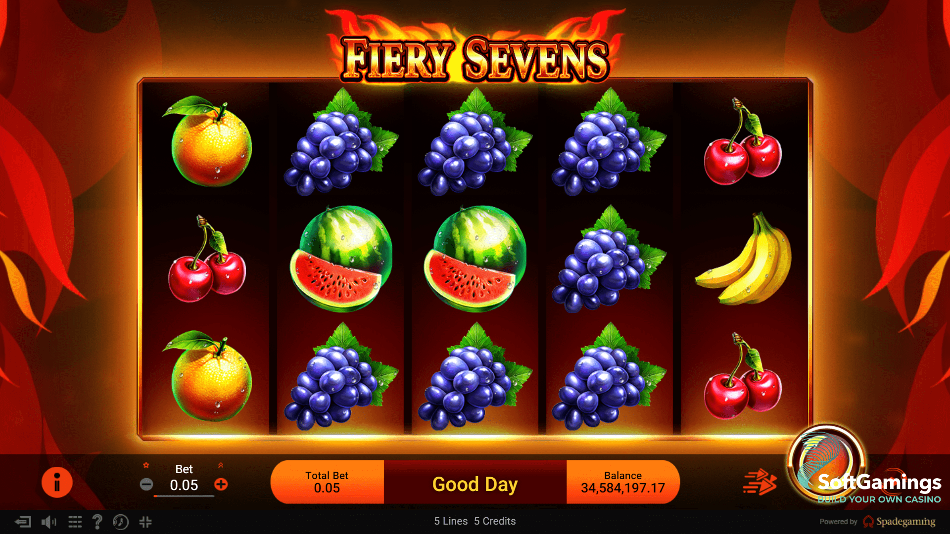 Fiery Slots - BF Games