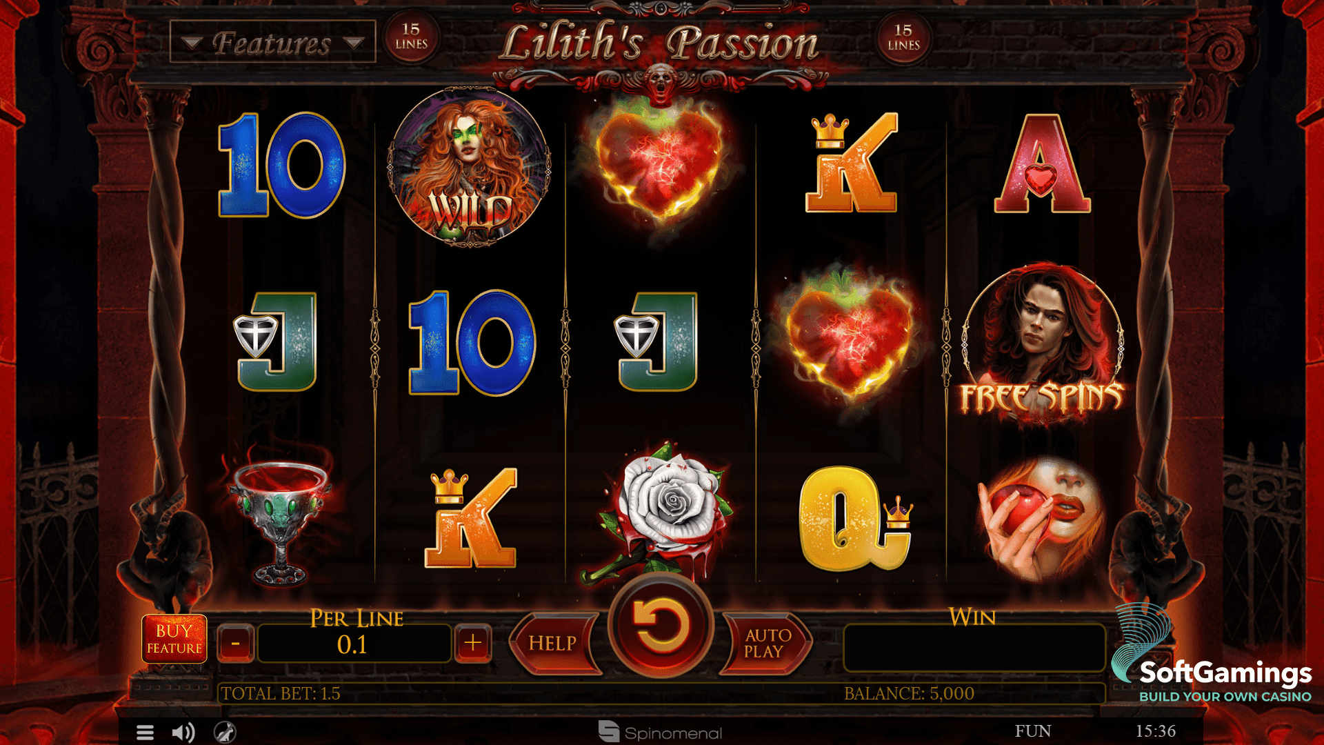 Free 15 line slot games
