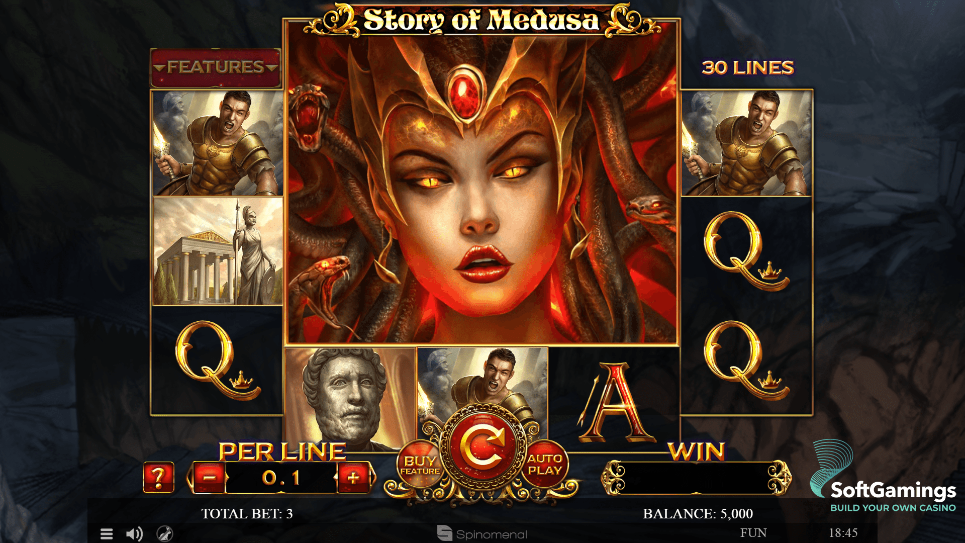 Story of Medusa - Игры Spinomenal | SoftGamings