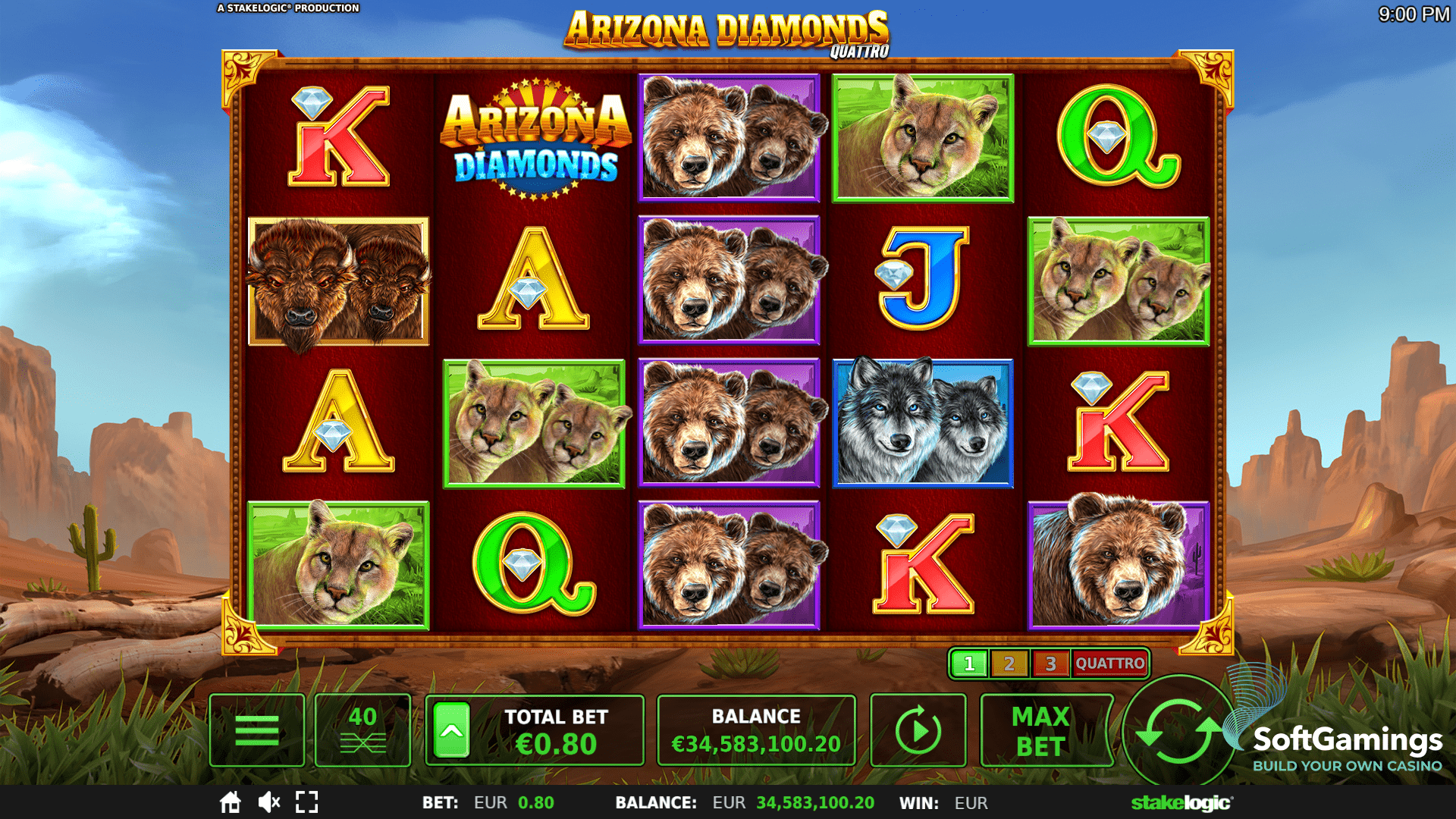 Arizona Diamonds - Игры Stakelogic | SoftGamings