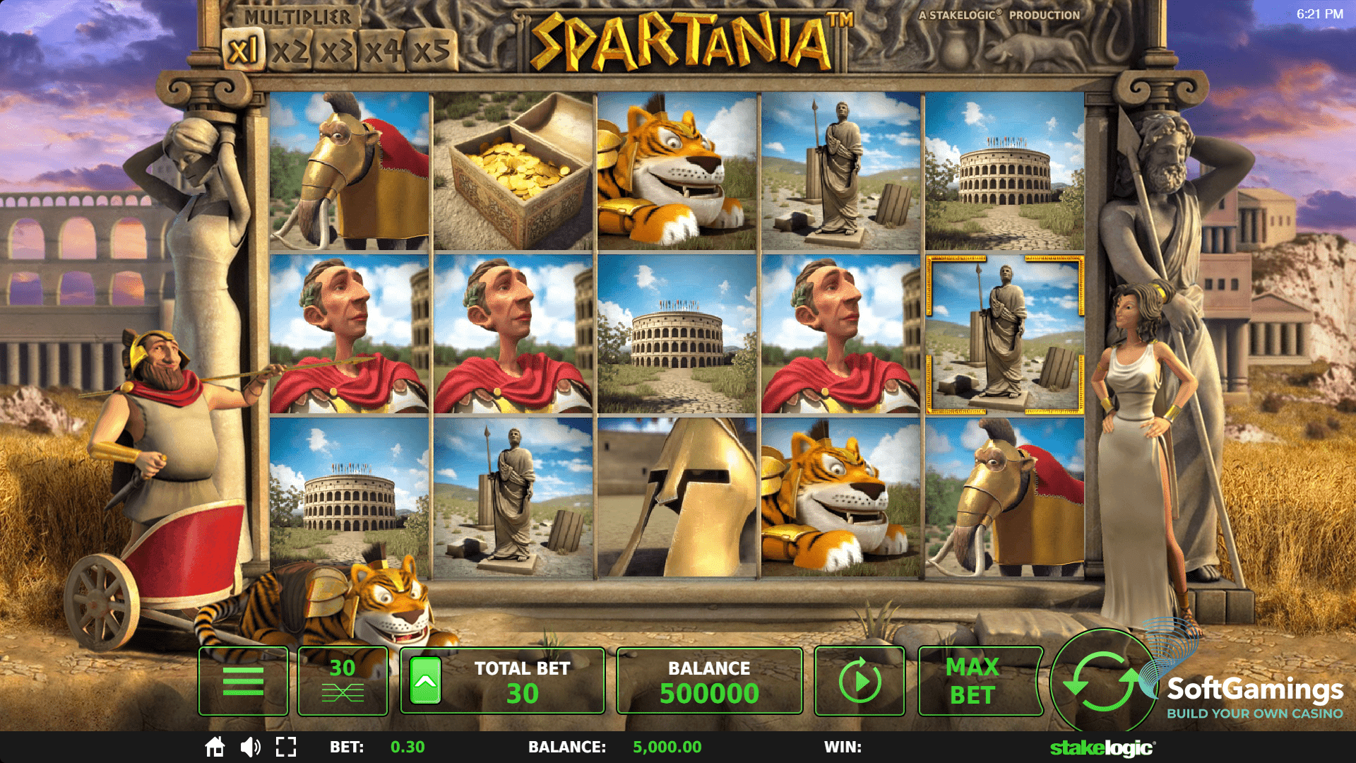 Spartania - Игры Stakelogic | SoftGamings