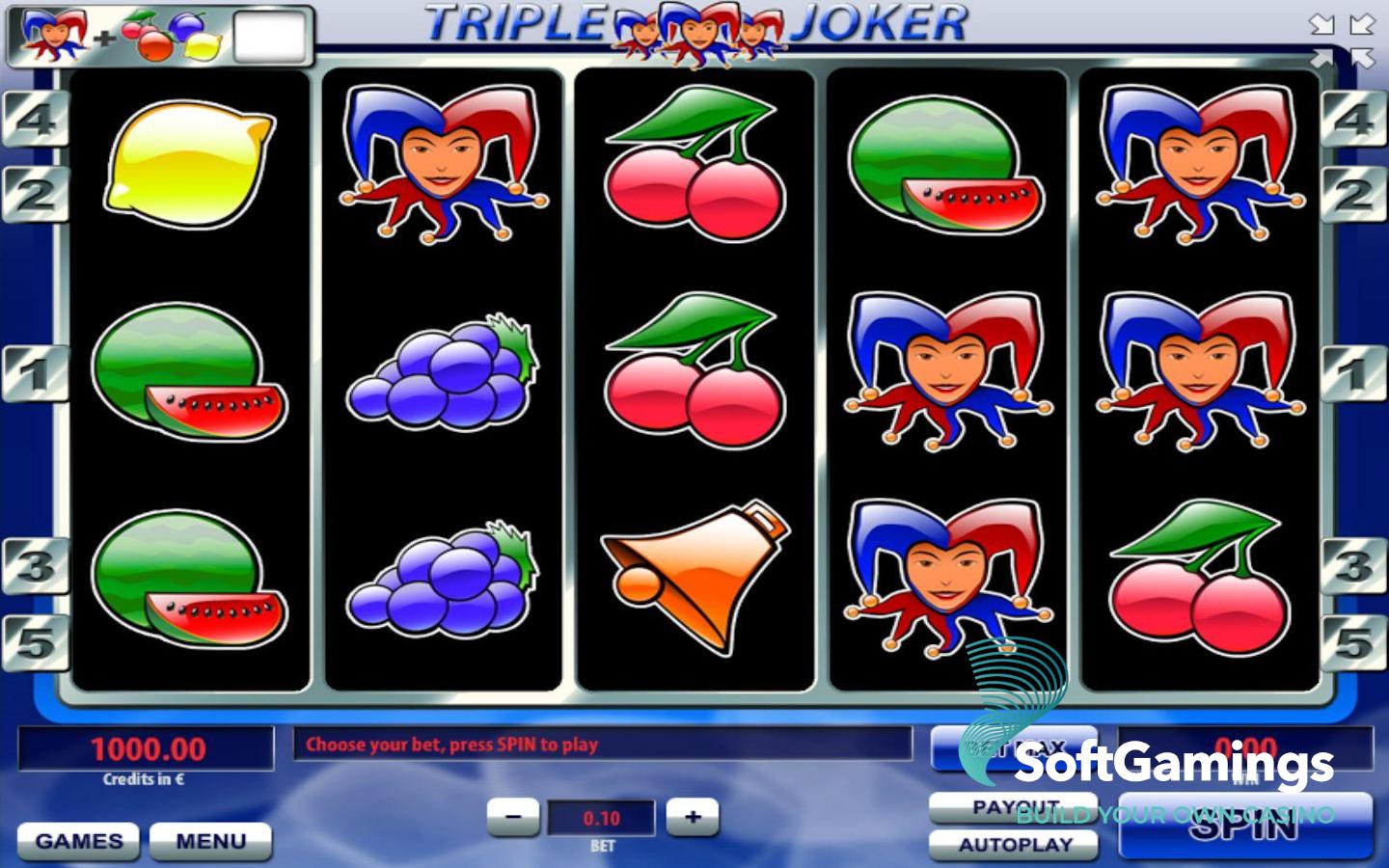 Triple Joker - Игры TomHorn | SoftGamings