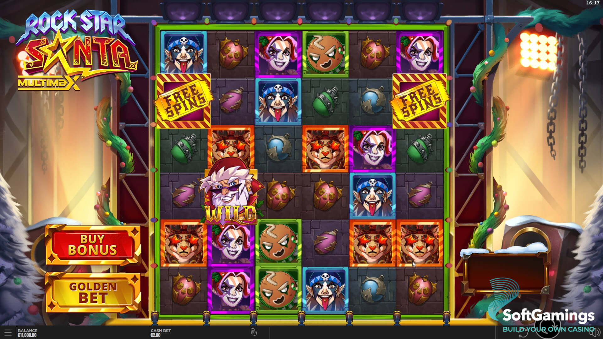 Rock Star Santa Multimax