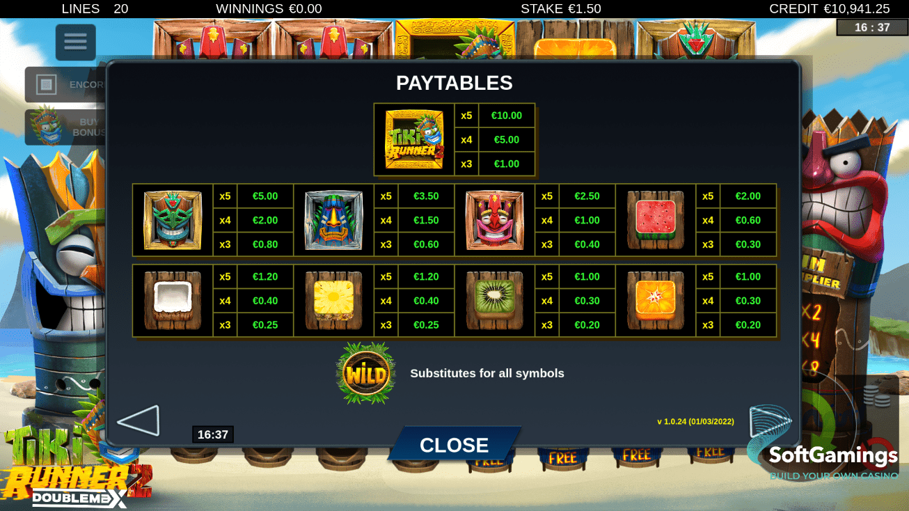 Tiki Runner 2 DoubleMax