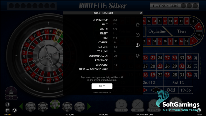 Roulette Silver