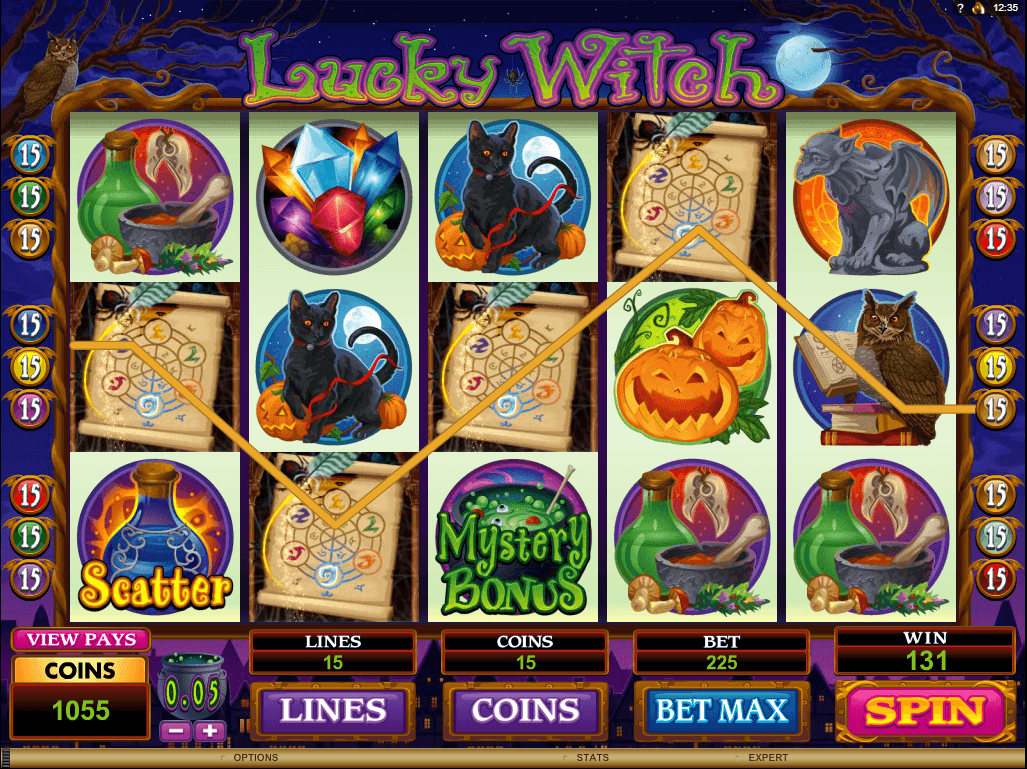 Slot Witches Charm – O Jogo das Bruxas