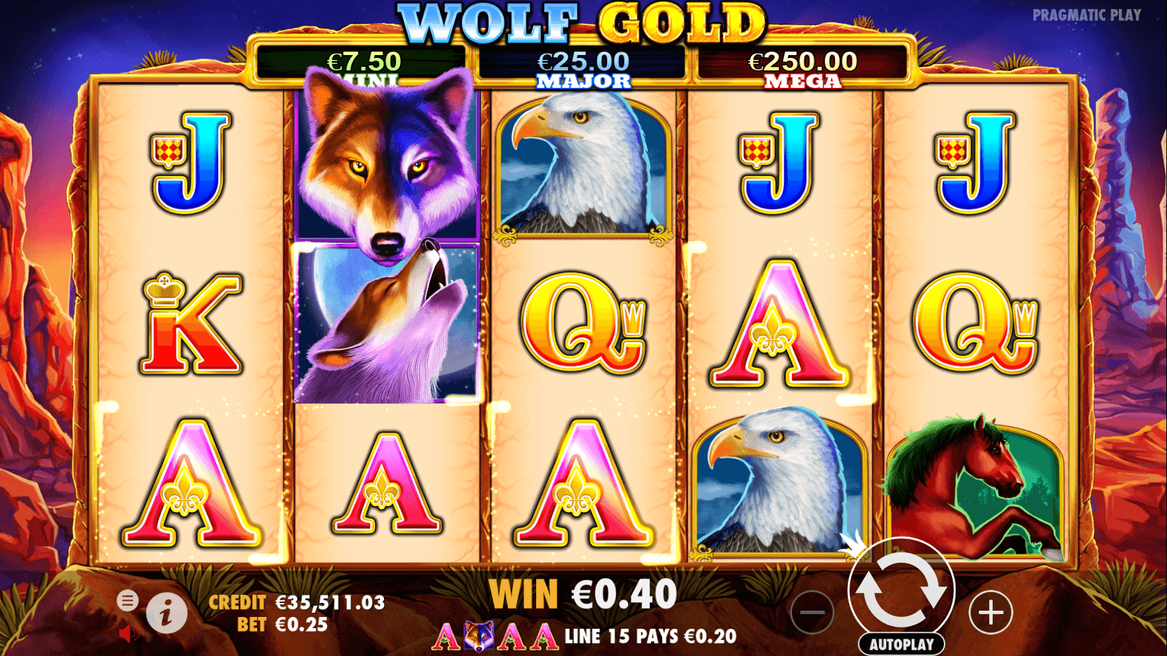 wolf gold softgamings